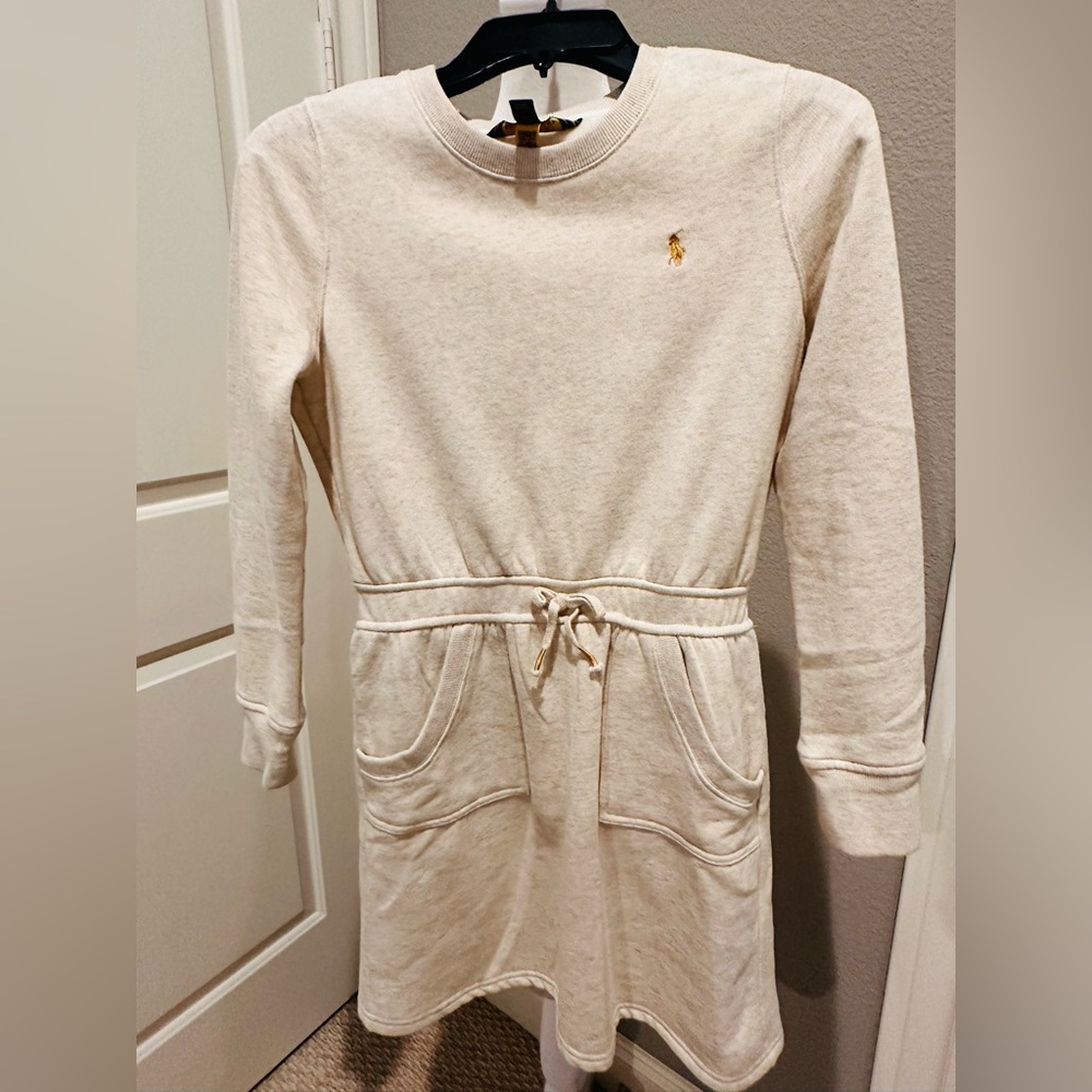 Girl’s Polo Ralph Lauren Dress - LW MAGIC FLEECE-LS DRESS-DR-DAD